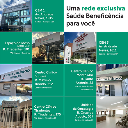 Rede de hospitais credenciados